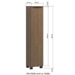 Wohnen Badausstattung Badblock Möbelset - Ucaida (dreiteilig)