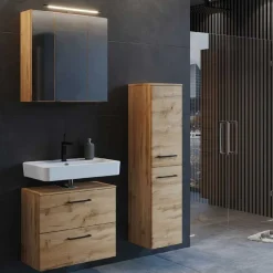 Badausstattung in Wildeiche Optik - Arazony (dreiteilig)^Wohnen Sale