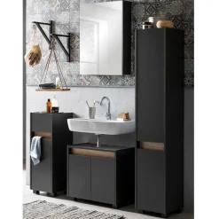 Wohnen Badblock Möbel 119 cm breit - Marcius (vierteilig)