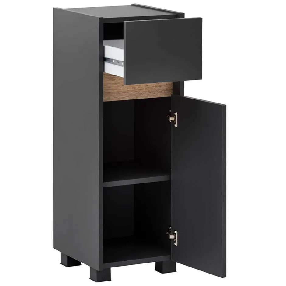 Wohnen Badblock Möbel 119 cm breit - Marcius (vierteilig)