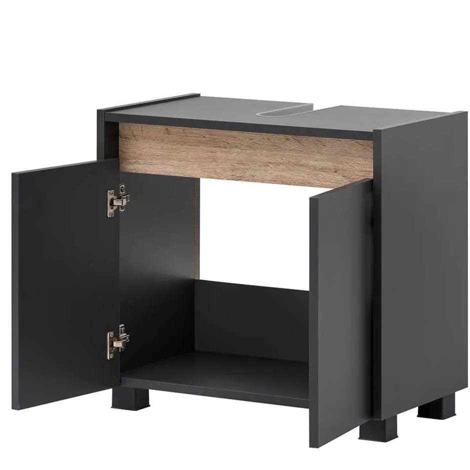 Wohnen Badblock Möbel 119 cm breit - Marcius (vierteilig)