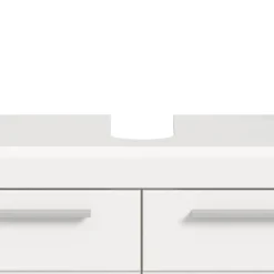 Wohnen Badblock Möbelset in Weiß - Henriette (fünfteilig)