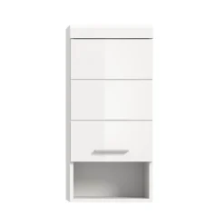 Wohnen Badblock Möbelset in Weiß - Henriette (fünfteilig)