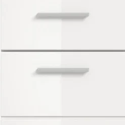 Wohnen Badblock Möbelset in Weiß - Henriette (fünfteilig)