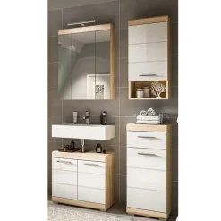 Wohnen Badblock Möbelset modern - Calbanyara (dreiteilig)