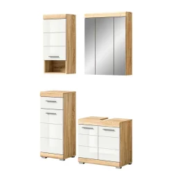 Wohnen Badblock Möbelset modern - Calbanyara (dreiteilig)