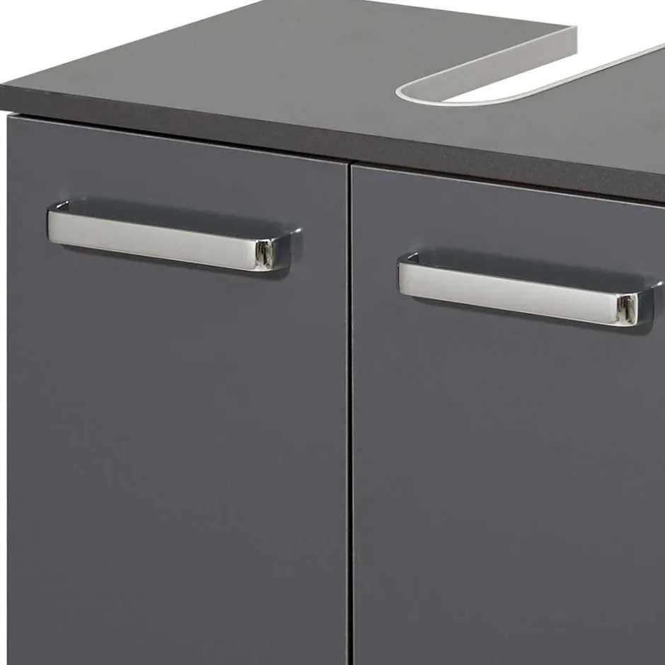 Badeinrichtung Möbel in Anthrazit - Colistran (vierteilig)^Wohnen Clearance