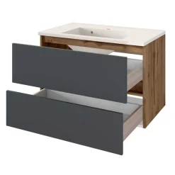 Wohnen Badeinrichtung Möbel Set - Athrin (vierteilig)