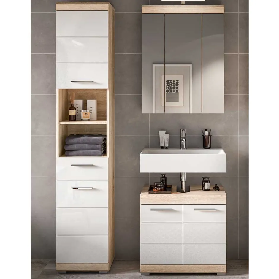 Badeinrichtung zweifarbig modern - Calbanyara (dreiteilig)^Wohnen Best