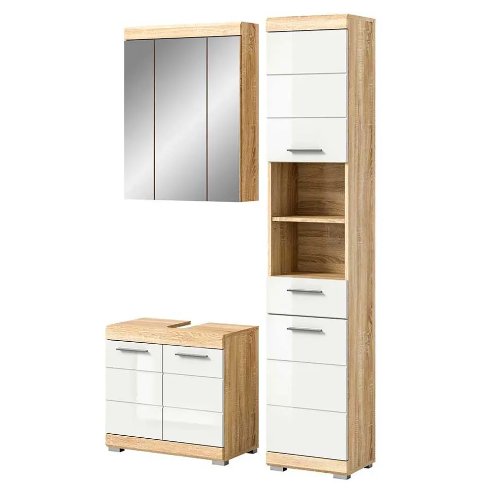 Badeinrichtung zweifarbig modern - Calbanyara (dreiteilig)^Wohnen Best