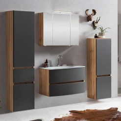 Badezimmer Einrichtungsset 160 cm breit - Larutta (vierteilig)^Wohnen Clearance