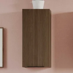 Wohnen Badezimmer Hängeschrank in Eiche Dunkel - Ucaida