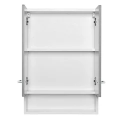 Badezimmer Hängeschrank in hellem Grau - Girios^Wohnen