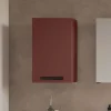 Badezimmer Hängeschrank in Dunkelrot - Exeler^Wohnen Hot