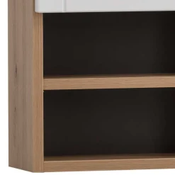 Wohnen Badezimmer Hängeschrank mit Tür und zwei Fächern - Traciana