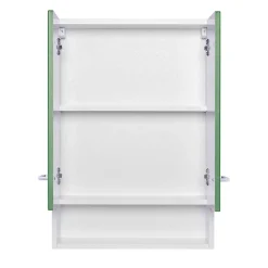 Wohnen Badezimmer Hängeschrank mit Front Grün - Loenixa