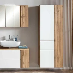 Badezimmer Hochschrank breit mit drei Türen - Eight^Wohnen Clearance