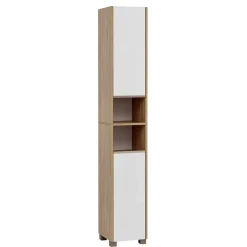 Badezimmer Hochschrank im Skandi Design - Ronya^Wohnen Discount