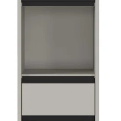 Badezimmer Hochschrank in Grau - Ancela^Wohnen New