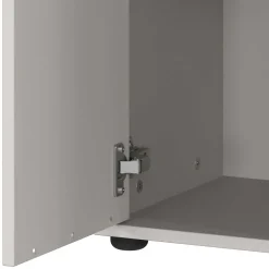 Badezimmer Hochschrank in Grau - Ancela^Wohnen New