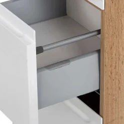 Badezimmer Hochschrank in mattem Weiß - Eight^Wohnen Best