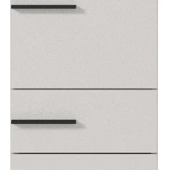 Wohnen Badezimmer Hochschrank in Hellgrau - Dolida