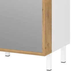 Badezimmer Hochschrank mit Spiegeltür - Nadals^Wohnen Clearance