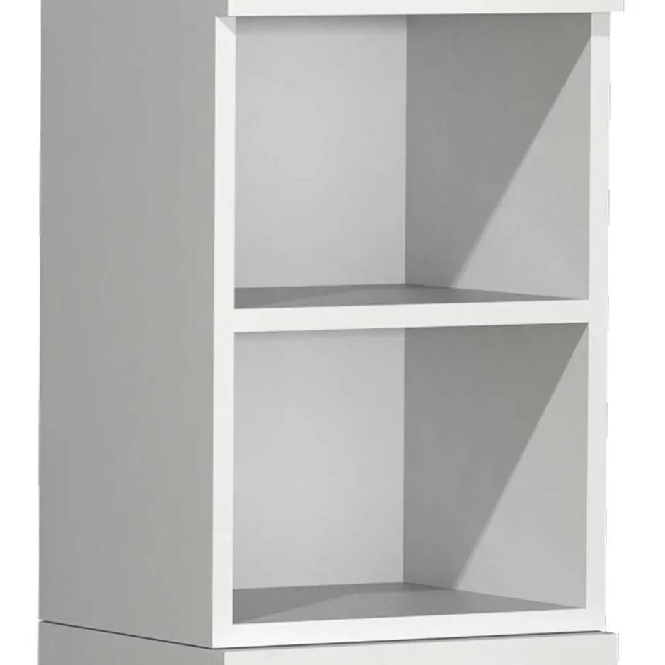 Wohnen Badezimmer Hochschrank mit Fächern und Türen - Nancyssa