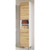 Wohnen Badezimmer Hochschrank zweifarbig - Aspariavo
