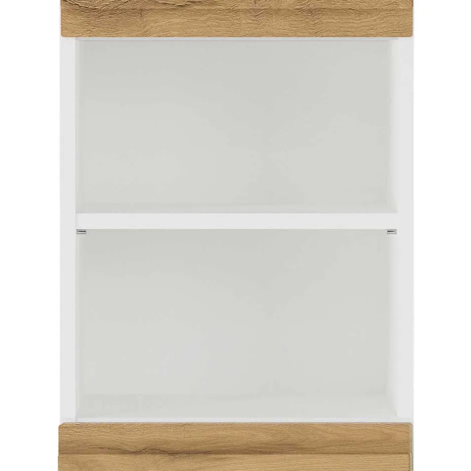 Wohnen Badezimmer Hochschrank zweifarbig - Aspariavo