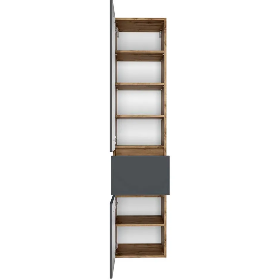 Wohnen Badezimmer Kombination als Möbelset - Athrin (vierteilig)