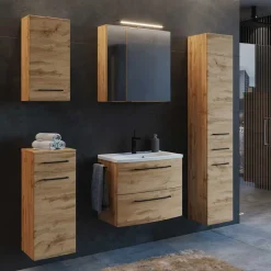 Wohnen Badezimmer Möbel Einrichtung Set - Arazony (fünfteilig)