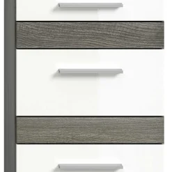 Badezimmer Midischrank in Weiß Hochglanz - Chapan^Wohnen Outlet