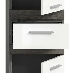 Badezimmer Midischrank in Weiß Hochglanz - Chapan^Wohnen Outlet