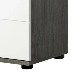 Badezimmer Midischrank in Weiß Hochglanz - Chapan^Wohnen Outlet