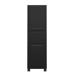 Badezimmer Midischrank in Schwarz - Ostoro^Wohnen Sale