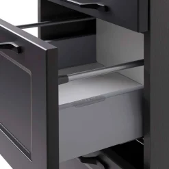 Badezimmer Midischrank in Dunkelgrau - Novelya^Wohnen Online