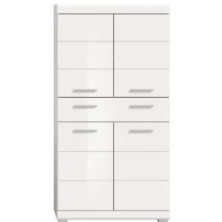 Badezimmer Midischrank in Weiß - Henriette^Wohnen Outlet