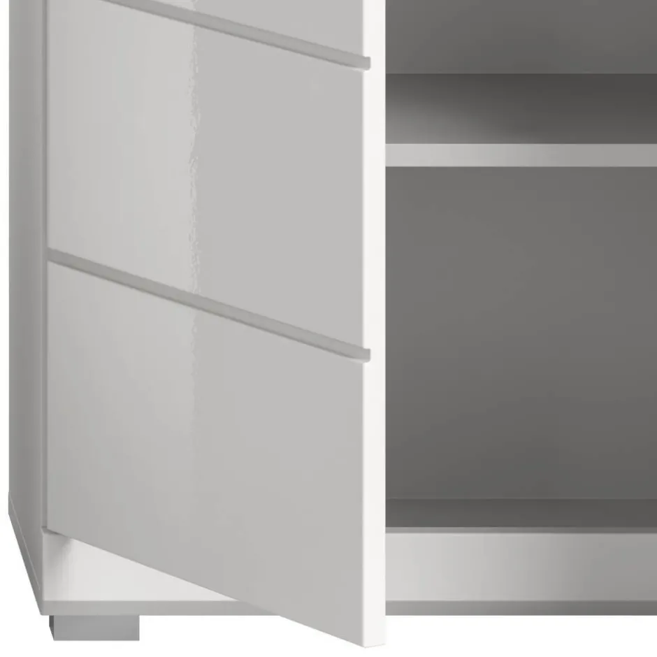 Badezimmer Midischrank in Weiß - Henriette^Wohnen Outlet