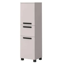 Badezimmer Midischrank in Hellgrau - Adendras^Wohnen Online