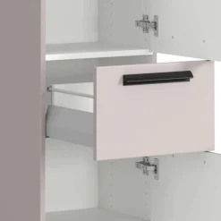 Badezimmer Midischrank in Hellgrau - Adendras^Wohnen Online