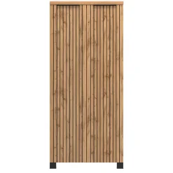 Wohnen Badezimmer Midischrank mit Doppeltür - Crystoga