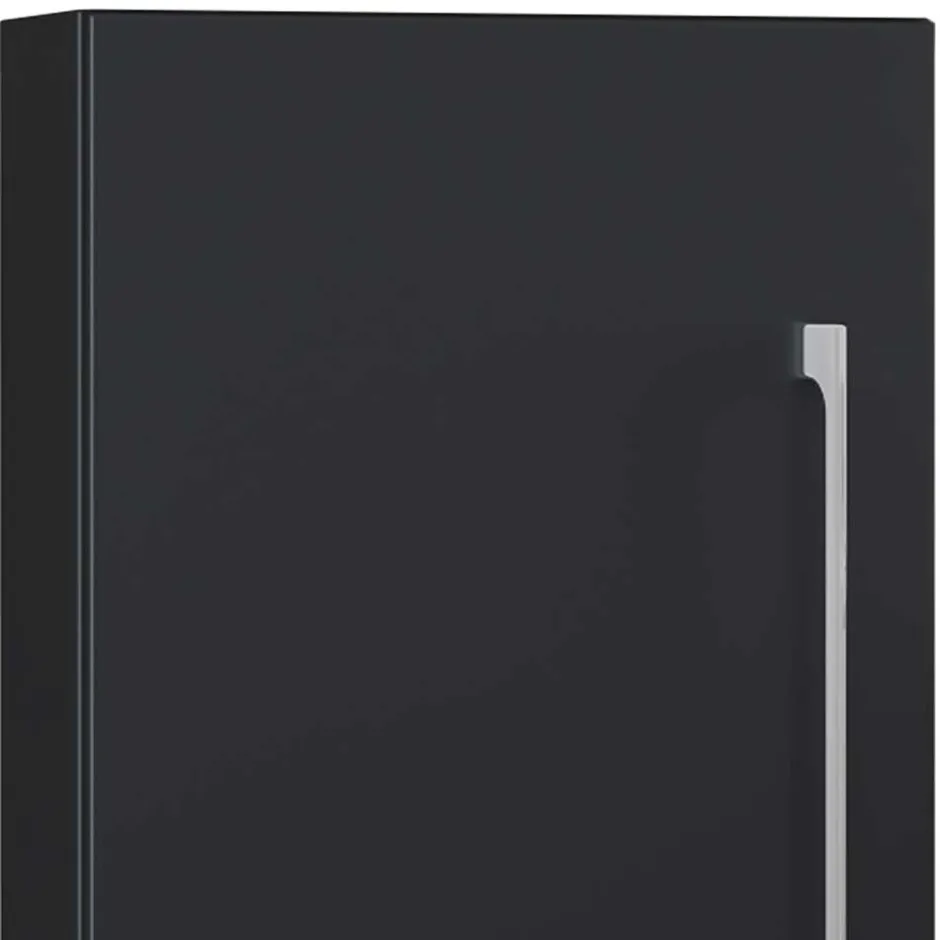 Wohnen Badezimmer Oberschrank in Schwarz - Gloriella