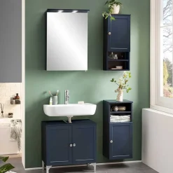 Wohnen Badezimmer Oberschrank mit Tür & Fächern - Canyon