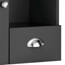 Badezimmer Spiegelschrank 1-türig & Schublade & Fächer - Zenca^Wohnen Clearance