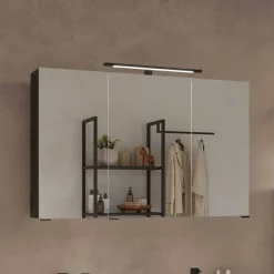 Badezimmer Spiegelschrank 100 cm breit - Ostoro^Wohnen Hot