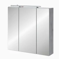 Badezimmer Spiegelschrank in Grau - Grandiova^Wohnen Clearance