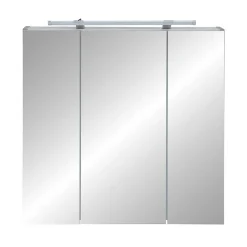Badezimmer Spiegelschrank in Grau - Grandiova^Wohnen Clearance