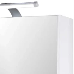 Wohnen Badezimmer Spiegelschrank mit zwei Türen & LED - Bagaci