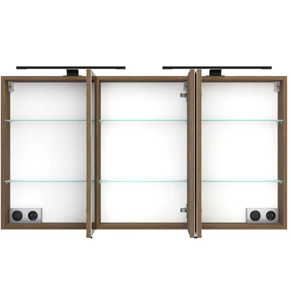 Badezimmer Spiegelschrank 120 cm breit - Ucaida^Wohnen Outlet